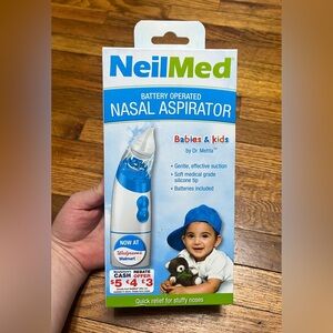 NeilMed Battery Operated Nasal Aspirator